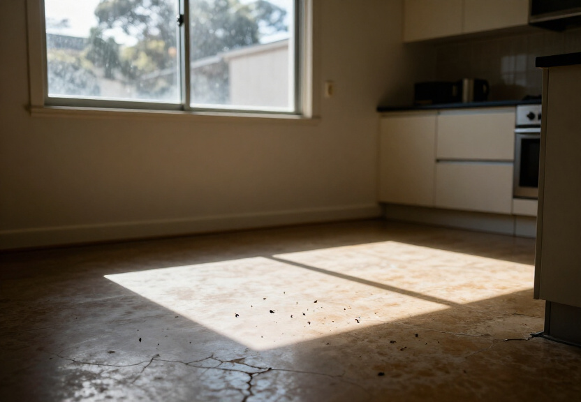 Bed bugs in upholstered furniture in a Stanhope Gardens apartment before treatment